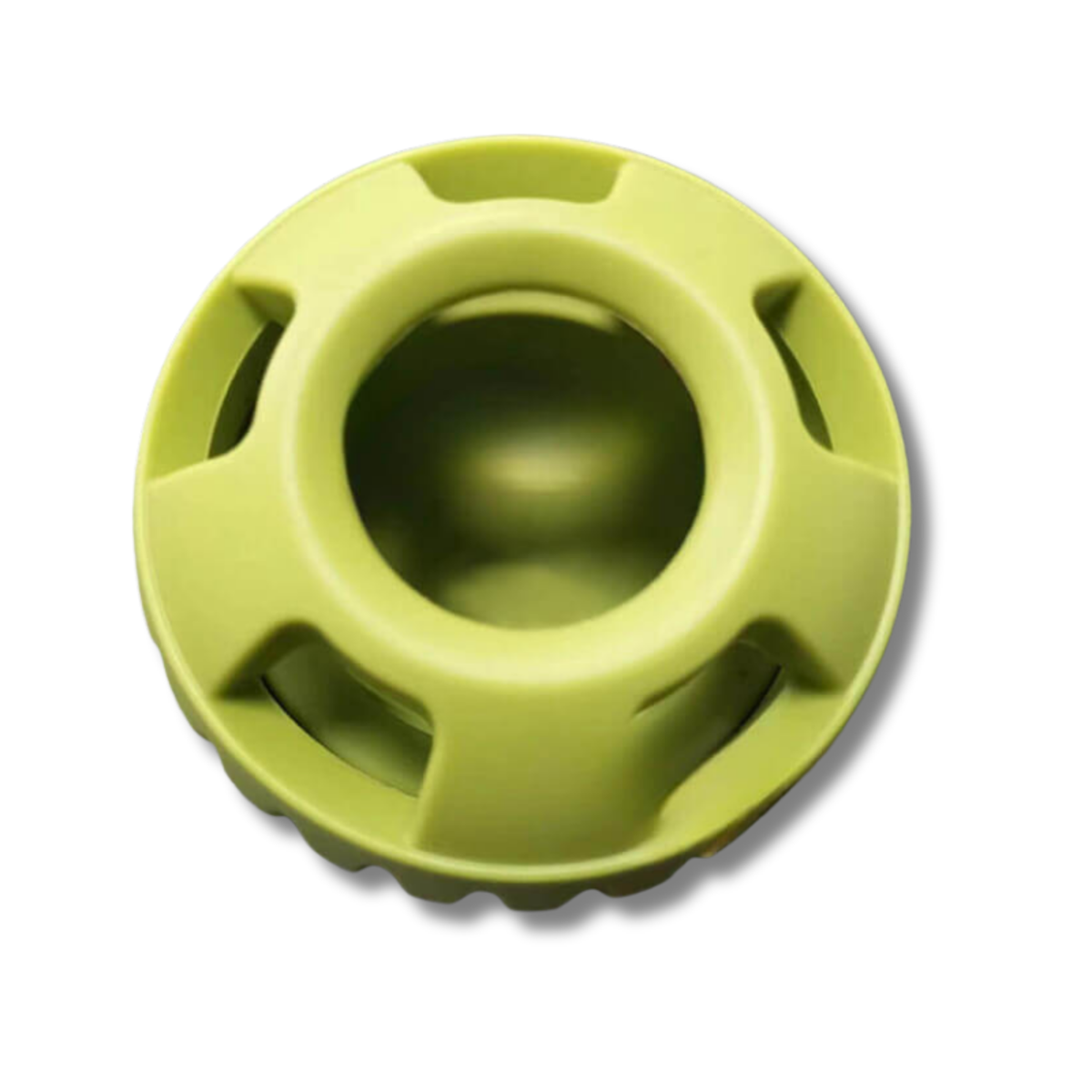 Dundies Pupsicle Ball and Mould Dog Enrichment Toy - Green