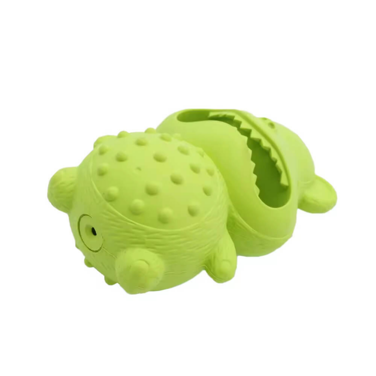 Dundies Monkey Munchies Dog Enrichment Toy - Green