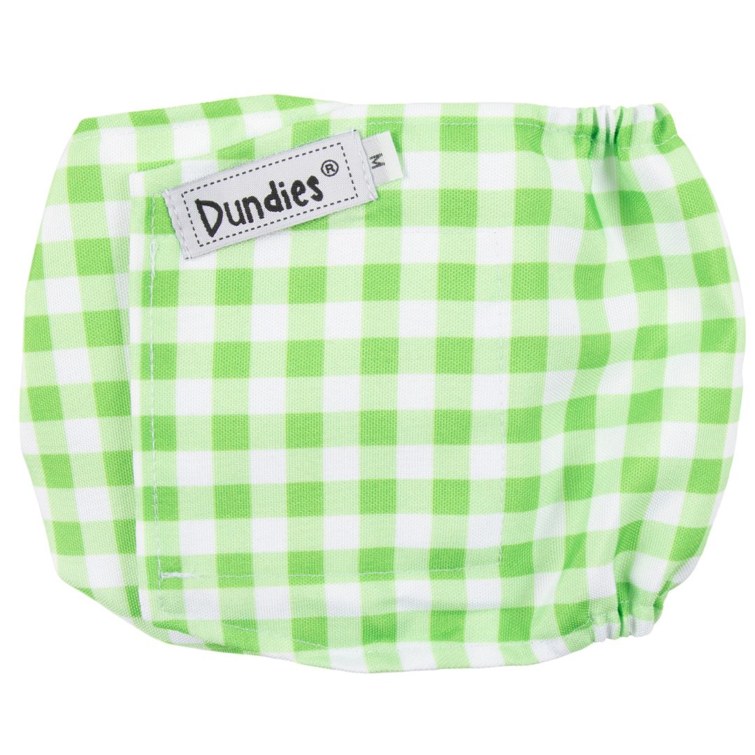 Dundies Green Gingham V2 Belly Band