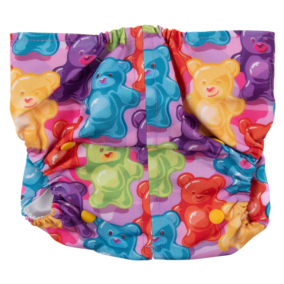Dundies Gummy Bears All In One Nappy V2 (AIO)