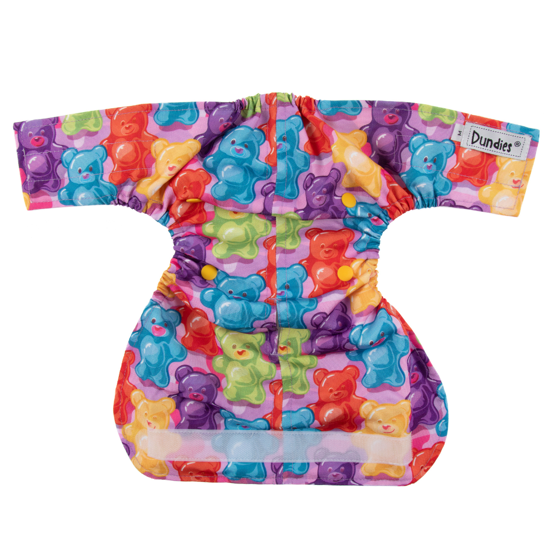 Dundies Gummy Bears All In One Nappy V2 (AIO)