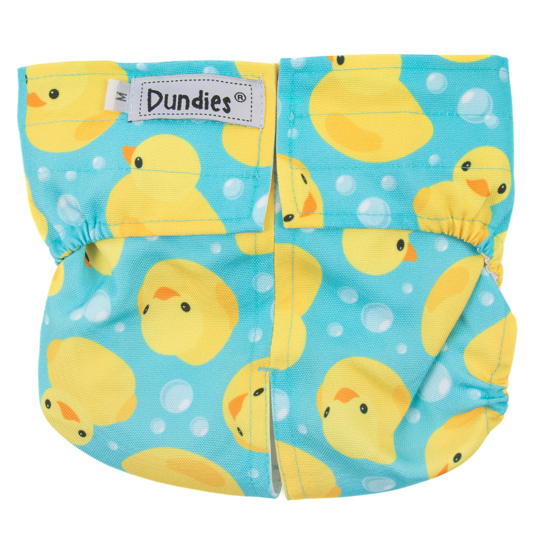 Dundies Rubber Duckies All In One Nappy V2 (AIO)