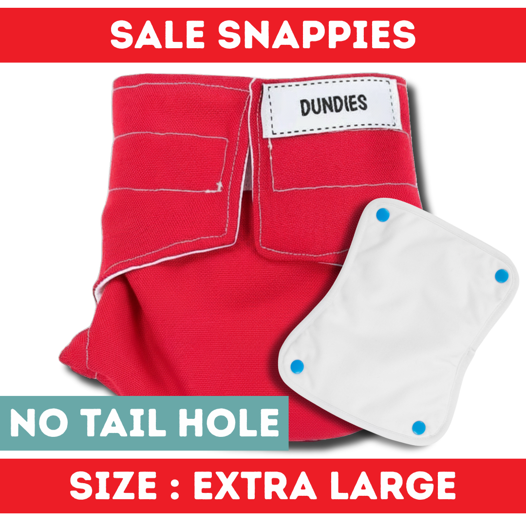 Dundies Snappie - Extra Large - No Tail Hole - SALE
