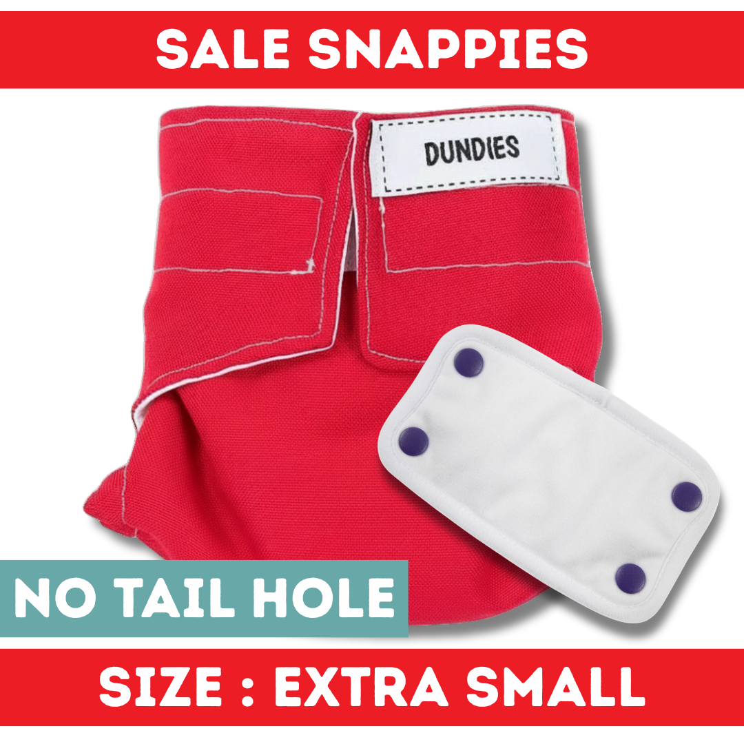 Dundies Snappie - Extra Small - No Tail Hole - SALE