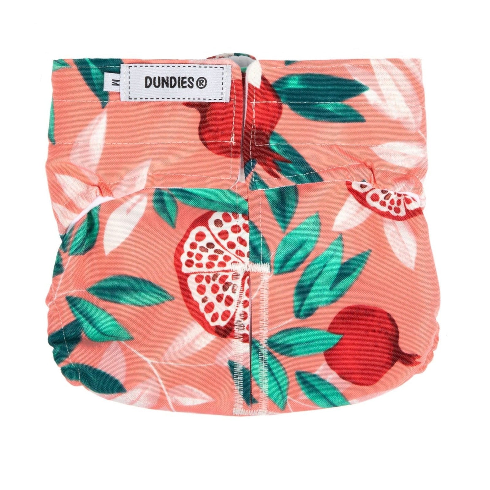 Dundies Pomegranate All In One Nappy (AIO)-Dundies Australia - Vet Recommended Pet Nappies