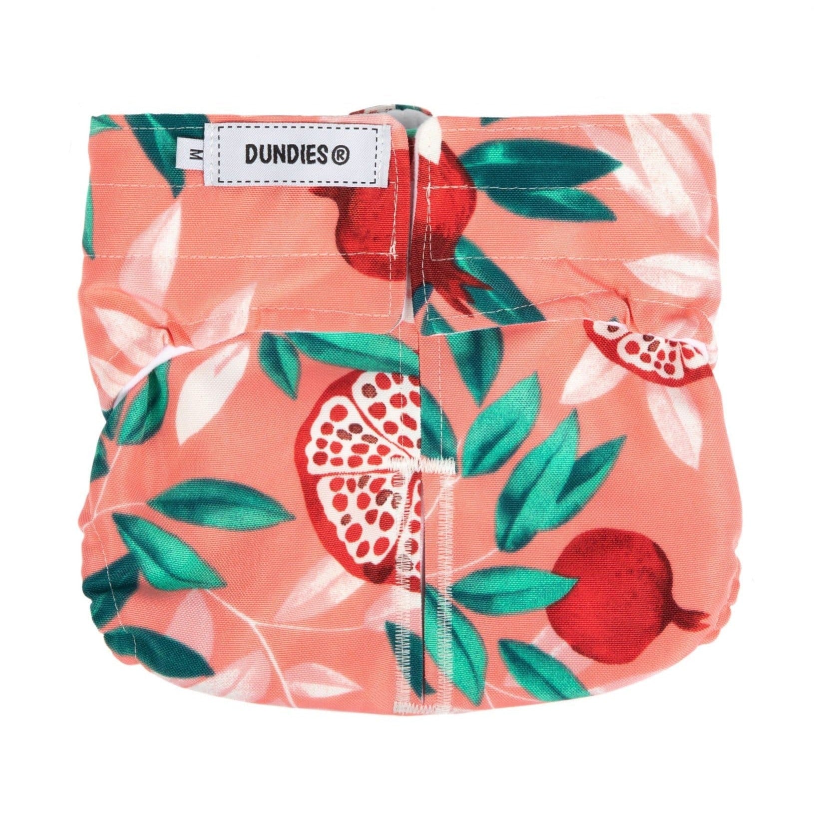 Dundies Pomegranate Snappie-Dundies Australia - Vet Recommended Pet Nappies