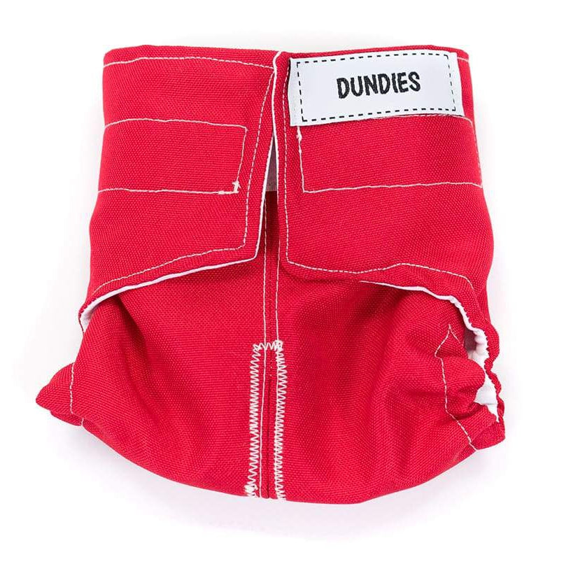 Dundies Red Snappie-Dundies Australia - Vet Recommended Pet Nappies